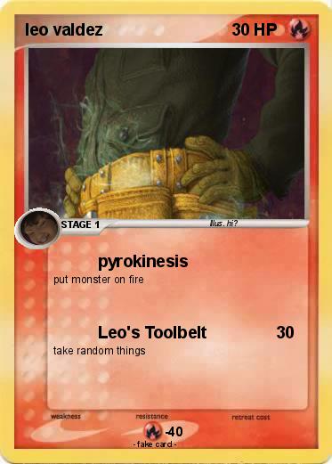 Pokemon leo valdez