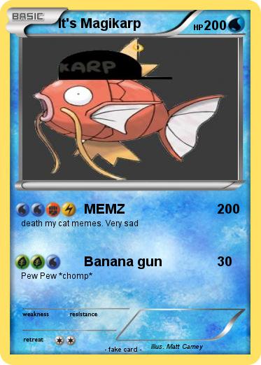 Pokemon It's Magikarp