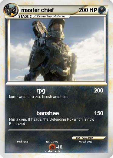 Pokemon master chief