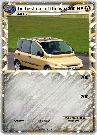 Pokemon the best car of the world