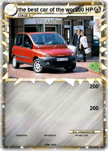 Pokemon the best car of the world