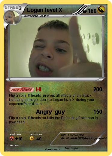 Pokemon Logan level X