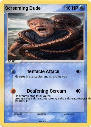 Pokemon Screaming Dude