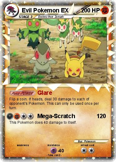 Pokemon Evil Pokemon EX