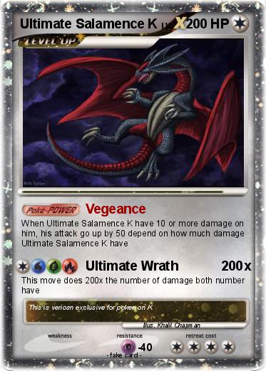 Pokemon Ultimate Salamence K