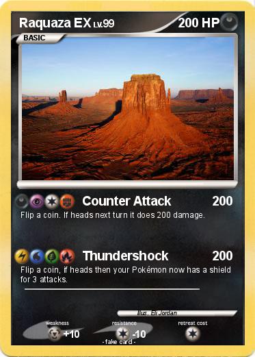 Pokemon Raquaza EX