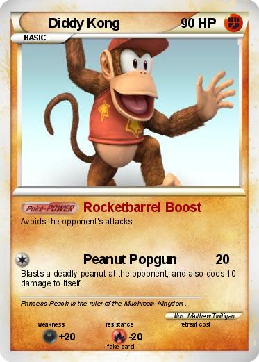 Pokemon Diddy Kong