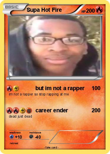 Pokemon Supa Hot Fire