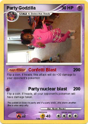 Pokemon Party Godzilla