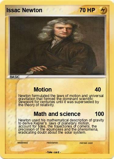 Pokemon Issac Newton