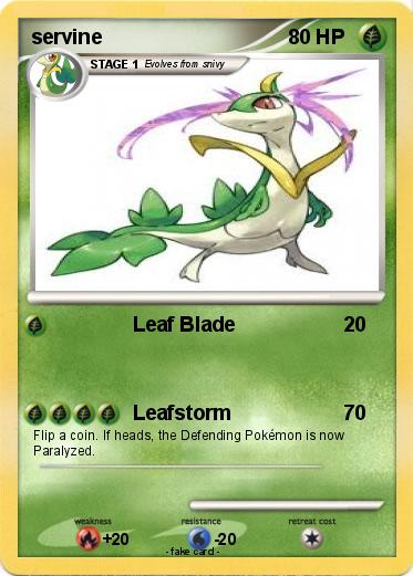 Pokemon servine
