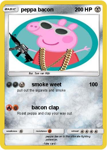 Pokemon peppa bacon
