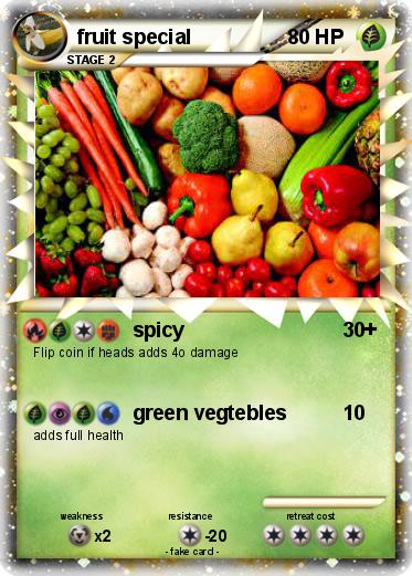 Pokemon fruit special