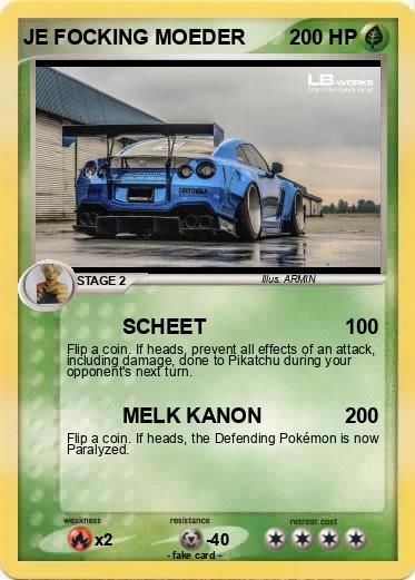 Pokemon JE FOCKING MOEDER