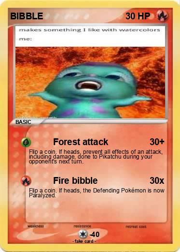 Pokemon BIBBLE