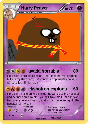 Pokemon Harry Peaver