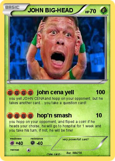 Pokemon JOHN BIG-HEAD
