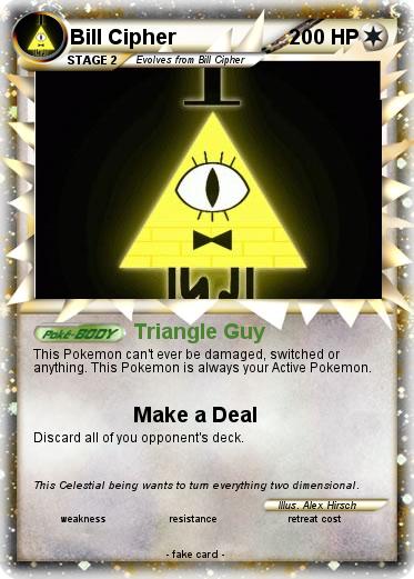 Pokemon Bill Cipher