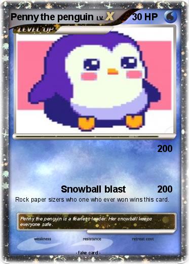 Pokemon Penny the penguin
