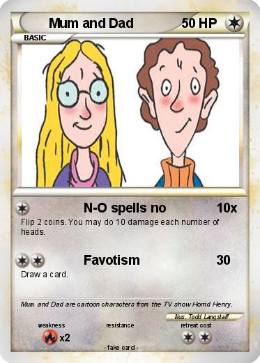 Pokemon Mum and Dad