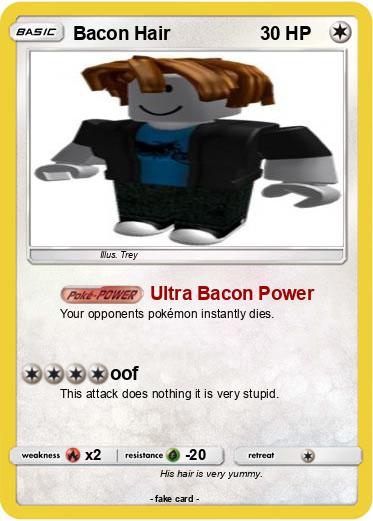 20 TYPES OF BACON HAIR ON ROBLOX 