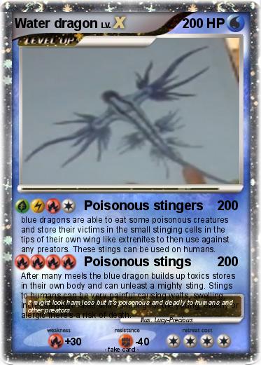 Pokemon Water dragon