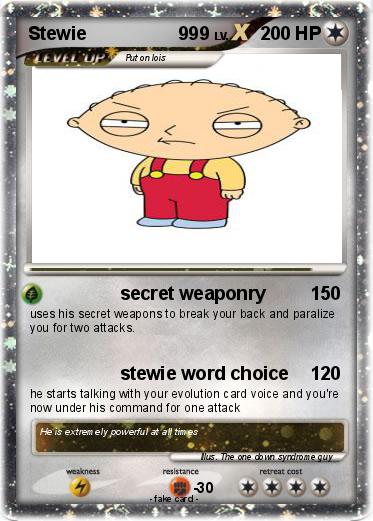 Pokemon Stewie                  999