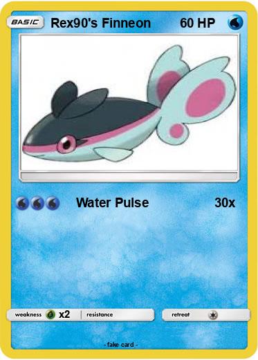 Pokemon Rex90's Finneon Pokemon Rex90's Finneon