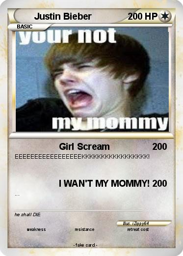 Pokemon Justin Bieber