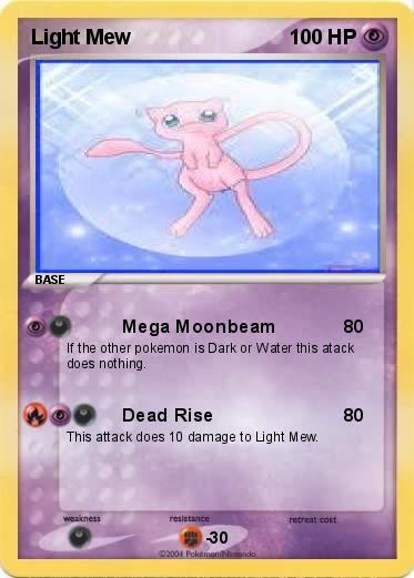 Pokemon Light Mew