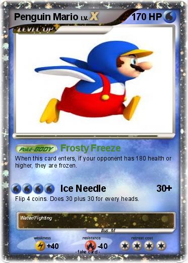 Pokemon Penguin Mario