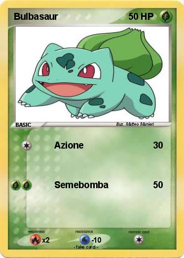 Pokemon Bulbasaur