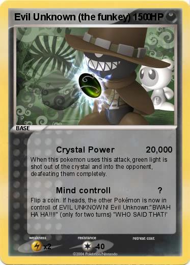 Pokemon Evil Unknown (the funkey)      0