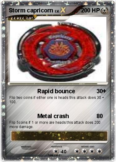 Pokemon Storm capricorn