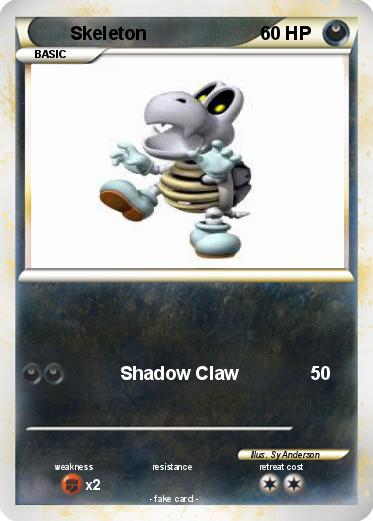 Pokemon Skeleton