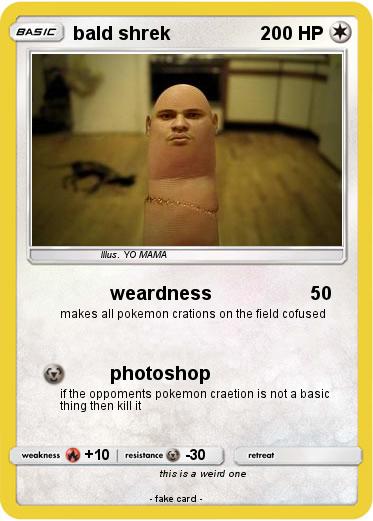 Pokemon bald shrek