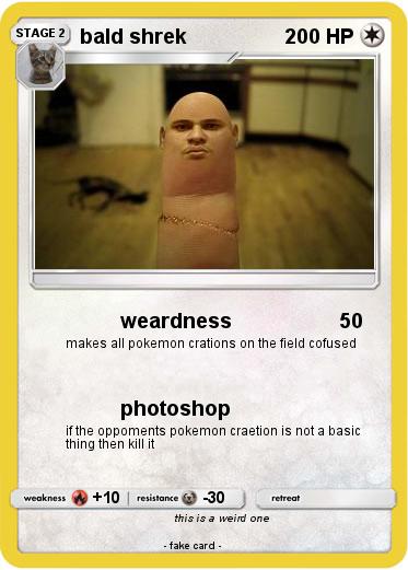 Pokemon bald shrek