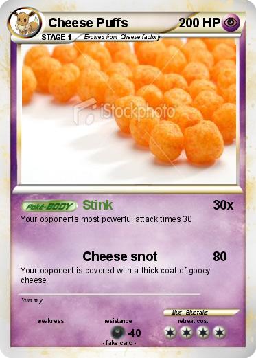 Pokemon Cheese Puffs