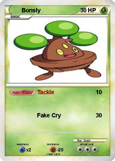 Pokemon Bonsly