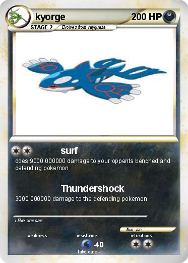 Pokemon kyorge