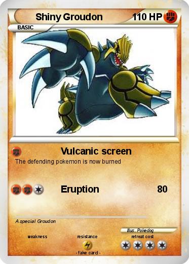 Pokemon Shiny Groudon