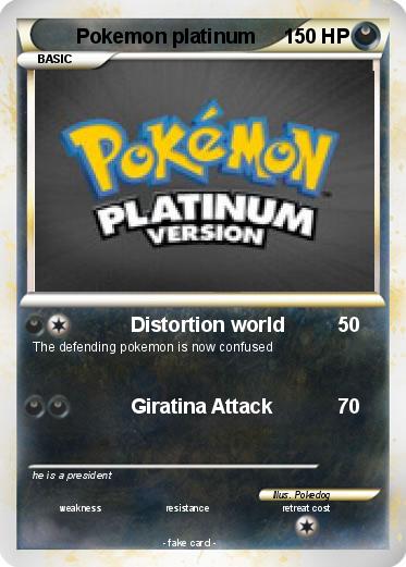 Pokemon Pokemon platinum