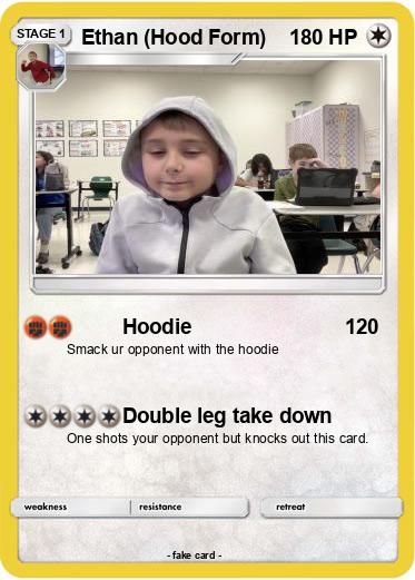 Pokemon Ethan (Hood Form)