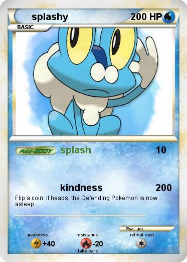 Pokemon splashy