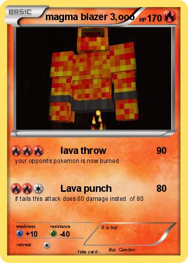 Pokemon magma blazer 3,ooo