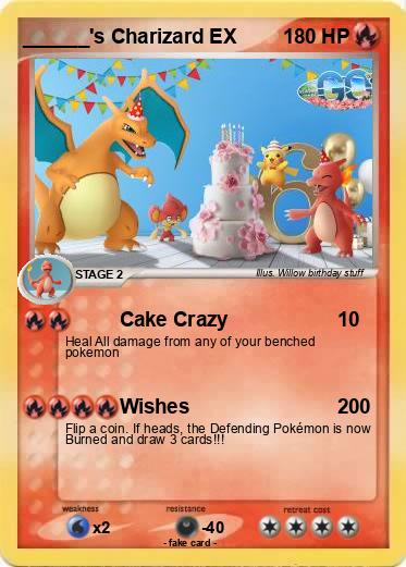 Pokemon ______'s Charizard EX