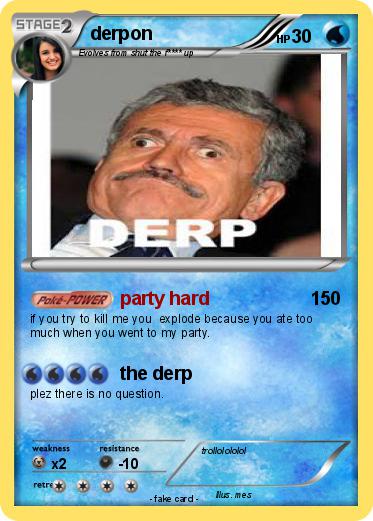 Pokemon derpon
