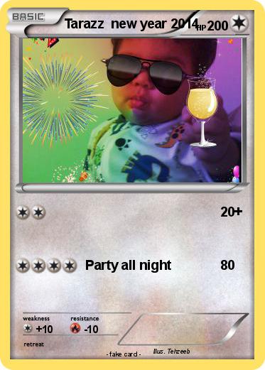 Pokemon Tarazz  new year 2014