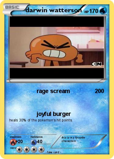 Pokemon darwin watterson