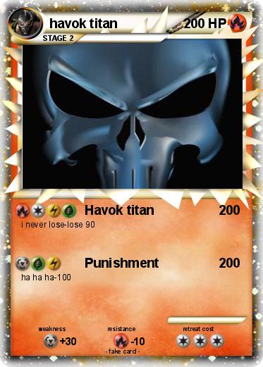 Pokemon havok titan